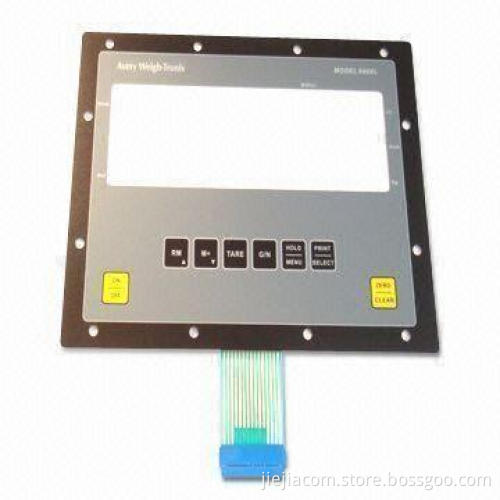 Membrane Switch with Tail Termination Either Male or Female Connectors